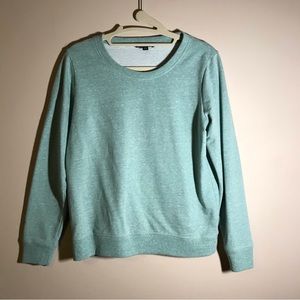 J. Crew Mercantile Sweatshirt Pullover Women's Size Small Light Heathered Green